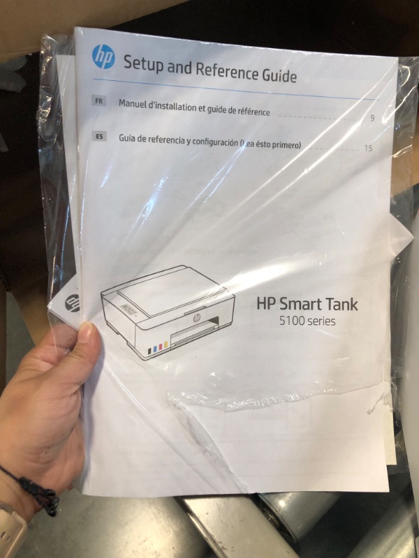 Photo 1 of HP Smart-Tank 5101 Wireless All-in-One Ink-Tank Printer with up to 2 Years of Ink Included (1F3Y0A),White