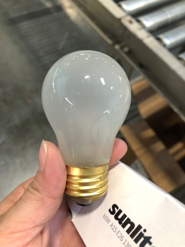 Photo 1 of Sunlite A15 Appliance frosted bulbs 12 pk