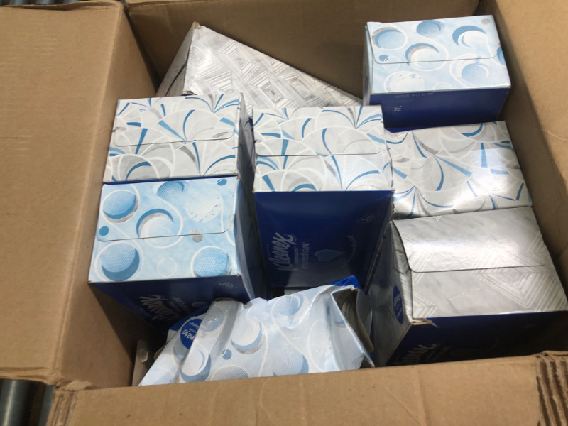Photo 1 of Kleenex Expressions Trusted Care Facial Tissues, 18 Boxes, 160 Tissues per Box, 2-Ply (2880 Total Tissues) White 144 Count (Pack of 18)