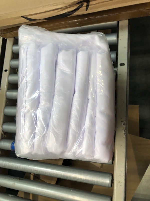 Photo 1 of 8 Pack Thick Premium White Tablecloth 60 x 102 Inch, Rectangle Table Clothes for 6 Foot Rectangle Tables Washable Polyester Fabric Table Covers for Wedding Party Reception Banquet Buffet Restaurant White 60 x 102 Inch