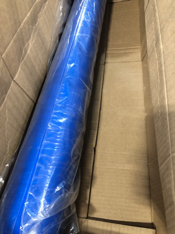 Photo 3 of Crash Wrap, 36 inch x 200 feet, Blue Collision Wrap for Damaged Vehicles & Car Windows, Self Adhesive Broken Window Cover for Cars, Clean Removal Plastic Automotive Wreck Wrap Film, Made in America