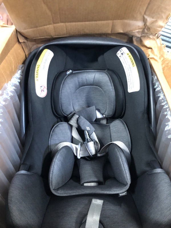 Photo 3 of Chicco KeyFit 35 ClearTex Infant Car Seat - Shadow | Black With ClearTex® No Chemicals Shadow/Black