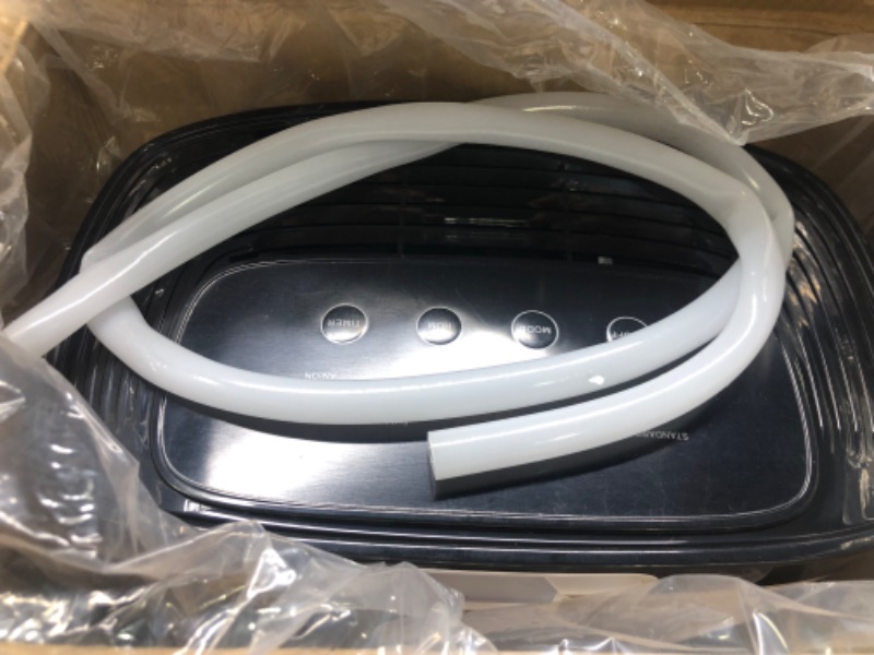 Photo 1 of AIRPLUS 2,000 Sq. Ft 30 Pints Dehumidifier for Home and Basements with Drain Hose(AP1907) 30 Pints A-Rounded