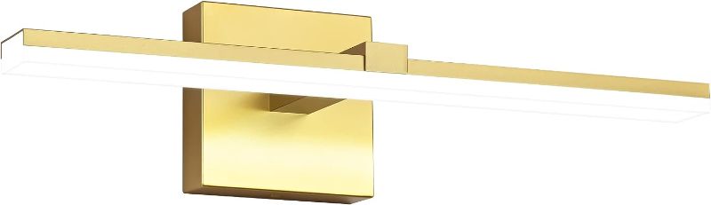 Photo 1 of ZUZITO Dimmable Modern Gold Bathroom Light Fixtures 18 inch LED Vanity Light Bar Over Mirror for Bath