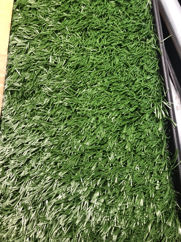 Photo 1 of Artificial Grass Puppy Pad for Dogs and Small Pets – Portable Training Pad with Tray – Dog Housebreaking Supplies by PETMAKER (16" x 20")