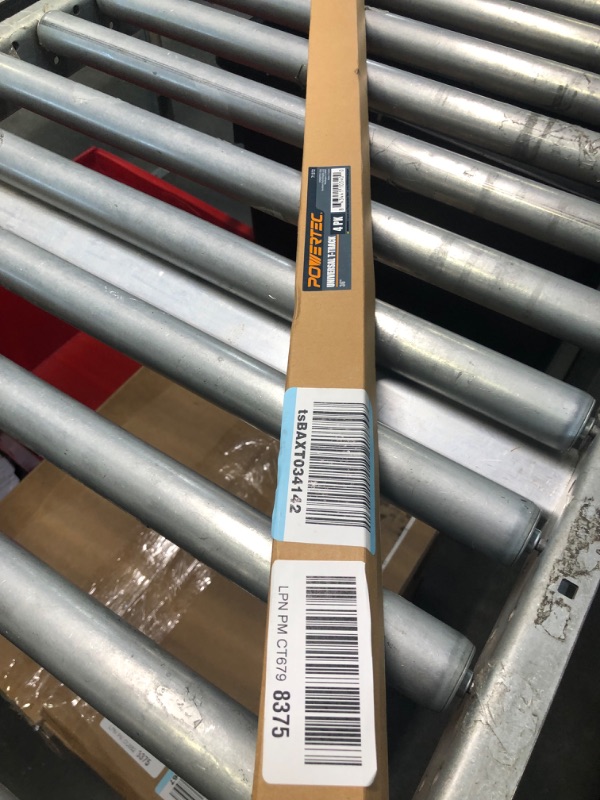 Photo 1 of POWERTEC 71372 Double-Cut Profile Universal T-Track (36") W/Double Cut Profile | EZ Mount Predrilled Holes, 4 Pack