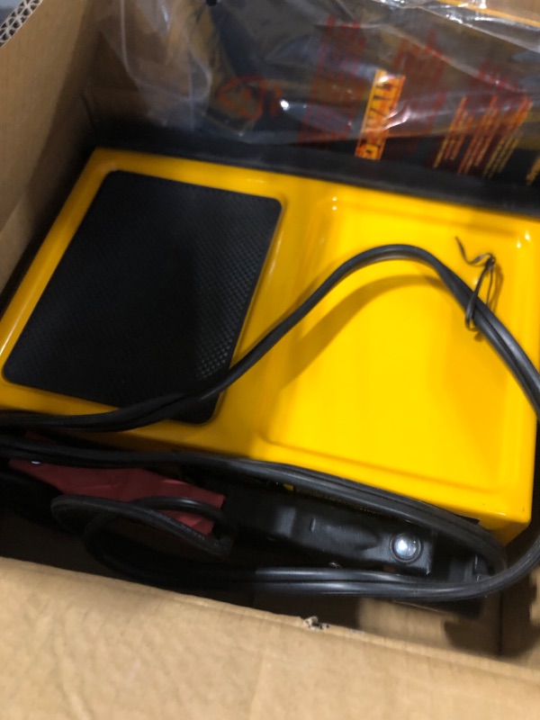 Photo 3 of DEWALT DXAEC801B 30 Amp Bench Battery Charger: 80 Amp Engine Start, 2 Amp Maintainer, 120V AC Outlet, 3.1A USB Port, Battery Clamps Single Battery Charger