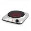 Photo 1 of Ovente Electric Infrared Burner, 7”?Single-Plate, 1000W, Ceramic Glass & Stainless Steel, Silver (BGI101S)
