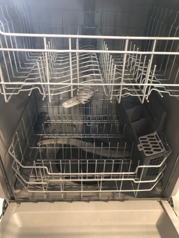 Photo 7 of GE 24 in. Built-In Tall Tub Top Control Stainless Steel Dishwasher w/Sanitize, Dry Boost, 52 dBA ( Model # GDT550PYRFS )

**parts missing***