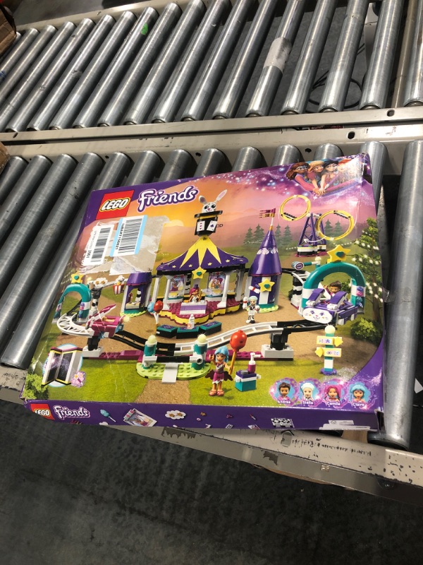 Photo 2 of LEGO Friends Magical Funfair Roller Coaster 41685 Building Kit; Pretend Playset for Kids Who Love Theme Park Toys; New 2021 (974 Pieces) Standard Packaging