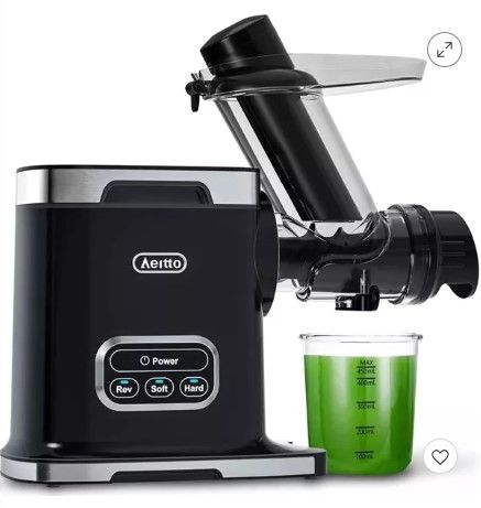 Photo 1 of Aeitto Cold Press Slow Masticating Juicer Machine with Wide 3 Inch Chute Cold Press Juicer BPA-Free, Easy to Clean - HSJ-1521