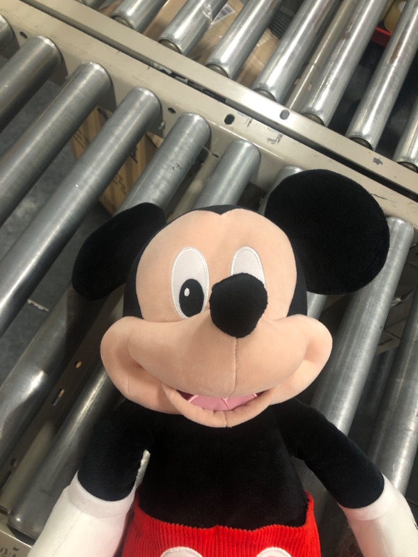 Photo 4 of Disney Junior Mickey Mouse Jumbo 25-inch Plush Mickey Mouse, by Just Play