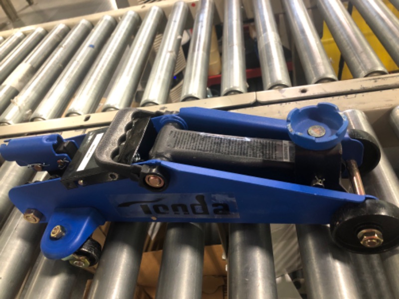 Photo 3 of TONDA Floor Jack, Hydraulic Portable Car Lift Jack, 2 Ton (4,000 lb) Capacity, Blue