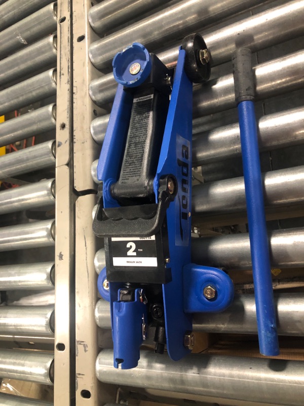 Photo 5 of TONDA Floor Jack, Hydraulic Portable Car Lift Jack, 2 Ton (4,000 lb) Capacity, Blue
