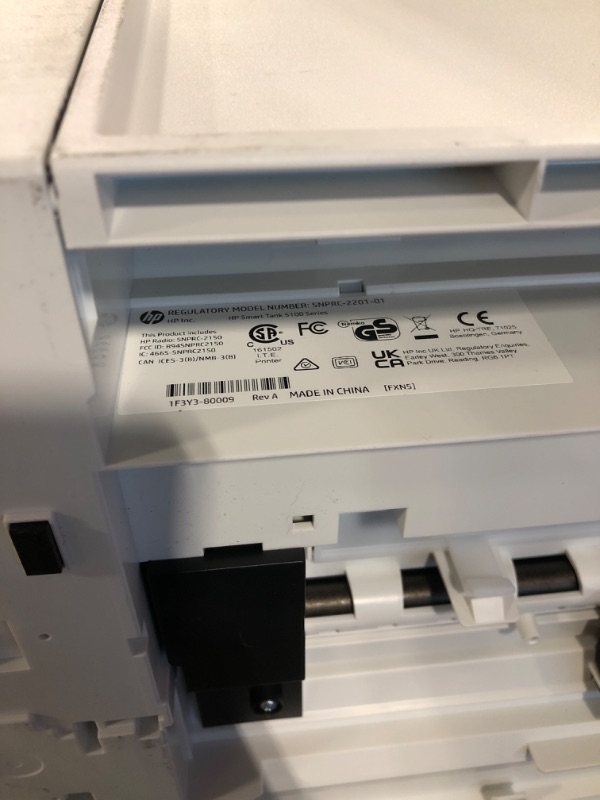 Photo 1 of HP Smart-Tank 5101 Wireless All-in-One Ink-Tank Printer with up to 2 Years of Ink Included (1F3Y0A),White