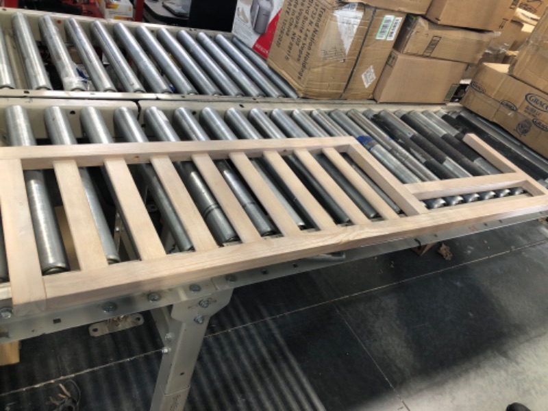 Photo 1 of Evolur Stilnovo Mid Century Convertible Crib Toddler Guard Rail I Full Assembly I Lasting Quality, Windsor Oak Grey