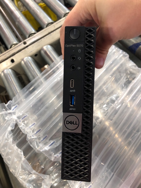 Photo 3 of Dell Optiplex 5070 Micro MFF Desktop PC Intel i5-9500T, 16GB DDR4 New 512GB M.2 NVMe SSD, WiFi BT HDMI New KB & Mouse Windows 11 Pro (Renewed) Dell 5070