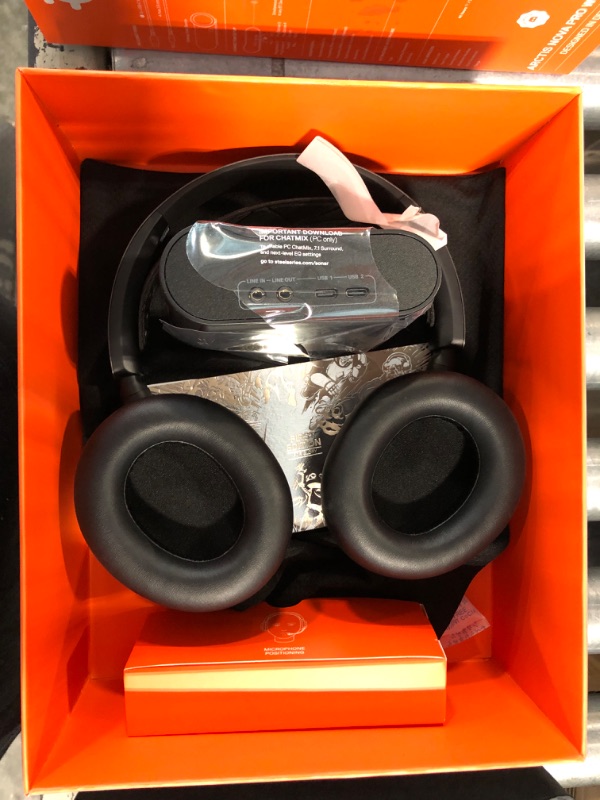 Photo 1 of SteelSeries Arctis Nova Pro Wireless Multi-System Gaming Headset - Premium Hi-Fi Drivers - Active Noise Cancellation - Infinity Power System - Stealth Retractable Mic - PC, PS5/PS4, Switch, Mobile Nova Pro PC | PlayStation