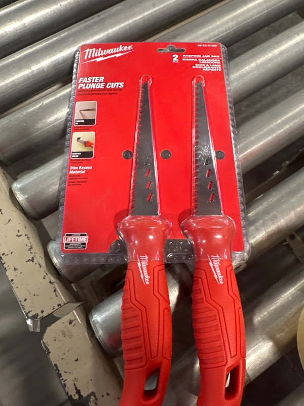 Photo 2 of Rasping Jab Saw with 6 in. Drywall Blade (2-Pack)