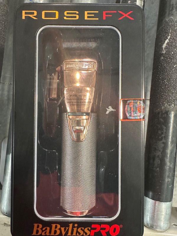 Photo 1 of BaBylissPRO Barberology Hair Clipper For Men FX870RG ROSEFX Cord/Cordless Professional Hair Clipper