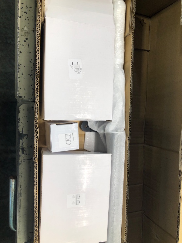 Photo 1 of DIYHD 9.9FT Sliding Library Ladder Black Track Kit,Stand Up Tensible Rolling Hardware,Brake Bottom Wheels Stand Up Roller Kit 9.9FT