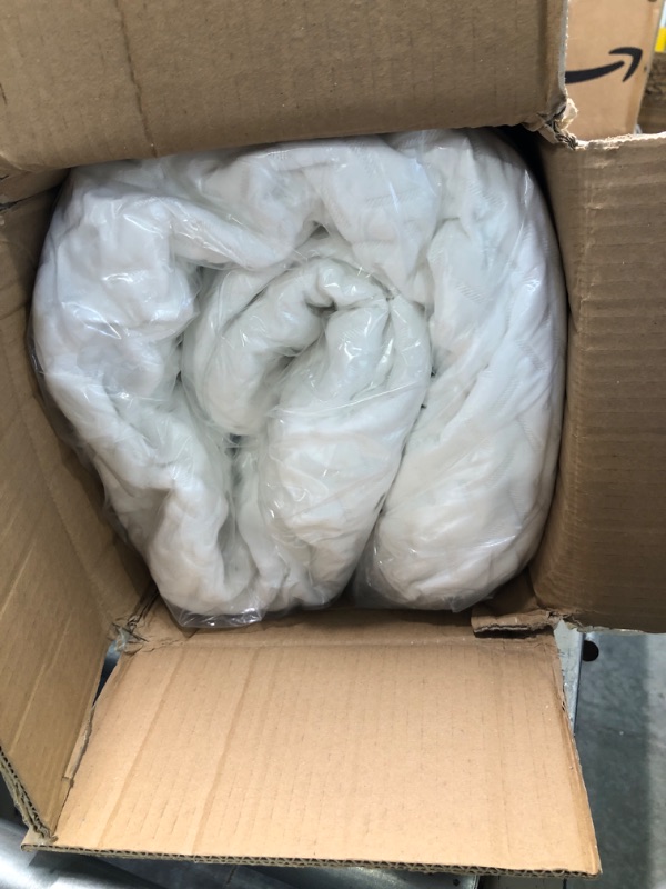 Photo 3 of Dream On Me Baby Fairy 5” Foam Crib & Toddler Bed Mattress in a Box, White I Greenguard Gold Certified I JPMA Certified Baby Fairy Dust Mattress