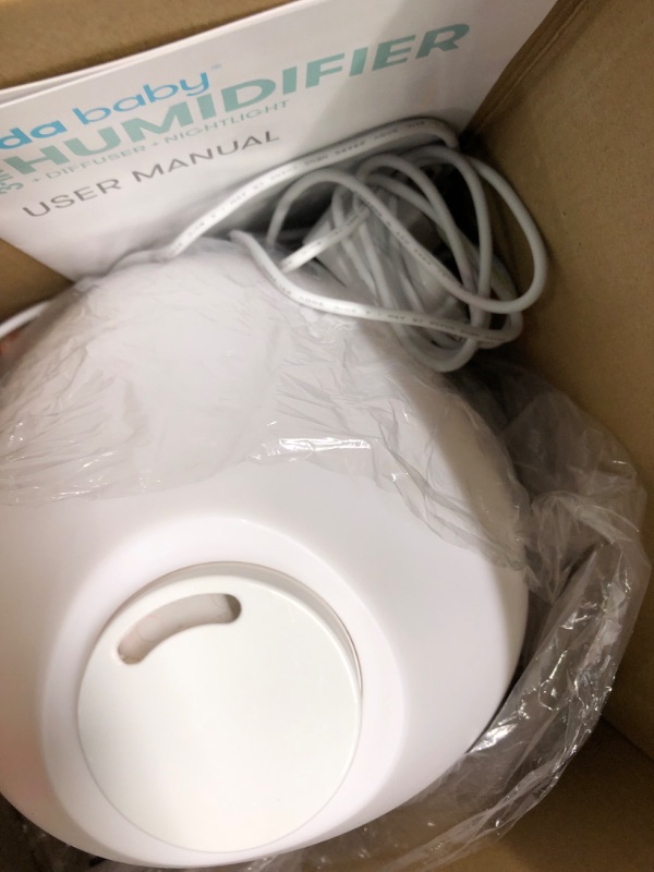 Photo 1 of Frida Baby Fridababy 3-in-1 Humidifier with Diffuser and Nightlight, White