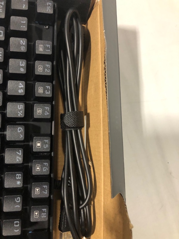 Photo 1 of Redragon K552 Mechanical Gaming Keyboard RGB LED Backlit Wired with Anti-Dust Proof Switches for Windows PC (Black, 87 Key Blue Switches) 87 Key Blue Switch Black RGB Backlit