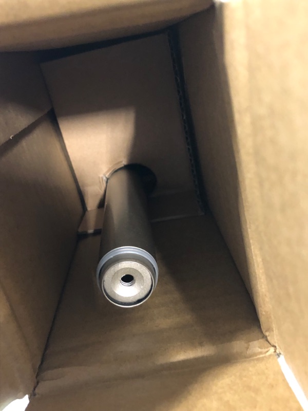 Photo 1 of Amazon Basics 1-Inch Curtain Rod with Round Finials - 1-Pack, 36 to 72 Inch, Nickel 1-Inch Rod 36" to 72" Nickel 1-Pack