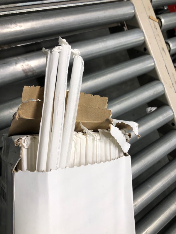 Photo 2 of Avant Grub’s BPA-Free Big, Premium Straws 300 Pack. Paper-Wrapped, Clear, Thick, & Jumbo Sized (Big at 10.25 in Tall, 3 in Wide). Restaurant-Grade & USA-Made.