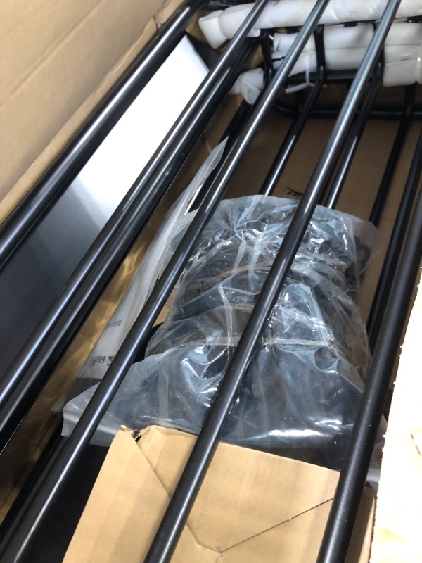Photo 2 of ***ZIPPER ON  BAG DOESNT WORK*** MeeFar Roof Rack Carrier Basket Universal Rooftop Cargo Carrier Basket 51" X 36" X 5" + Waterproof Cargo Bag 15 Cubic Feet (44" 34" 17"), and Cargo Net with Attachment Hooks, Ratchet Straps ROOF BASKET and BAG