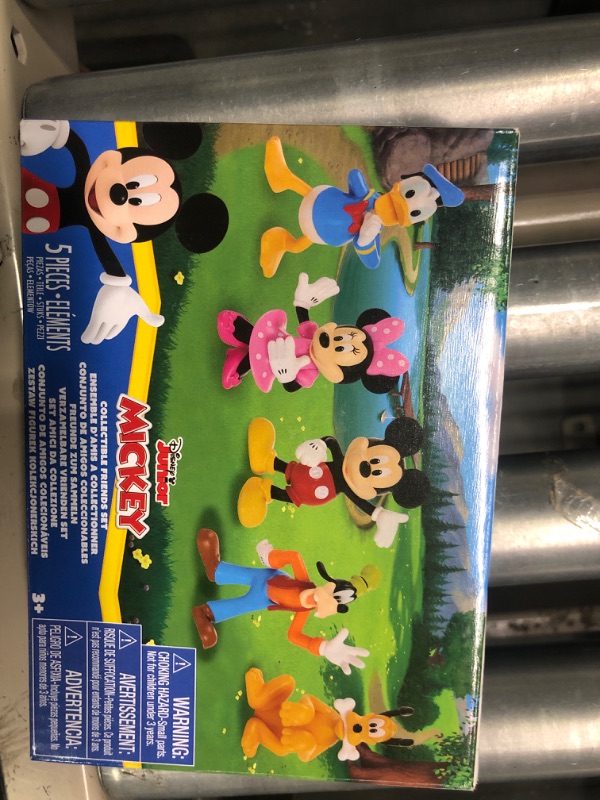 Photo 2 of Mickey Mouse Collectible Figure Set, 5 Pack, Officially Licensed Kids Toys for Ages 3 Up, Gifts and Presents by Just Play