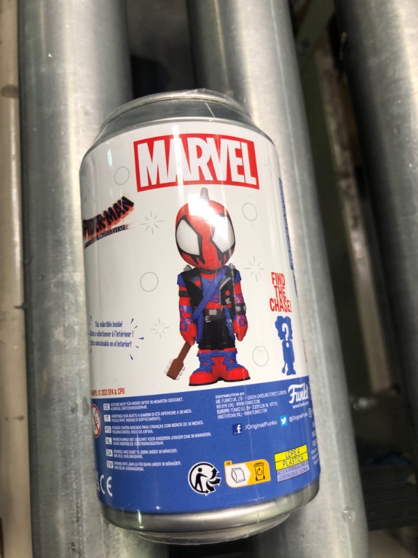 Photo 2 of Funko Vinyl Soda: Spider-Man: Across The Spider-Verse - Spider-Punk with Chase (Styles May Vary)