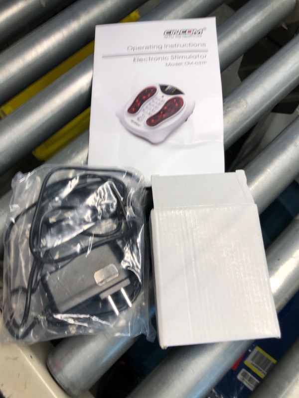 Photo 1 of CINCOM Foot Circulation Stimulator, EMS Tens Muscle Stimulator for Neuropathy, Pain Relief and Circulation, Plantar Fasciitis