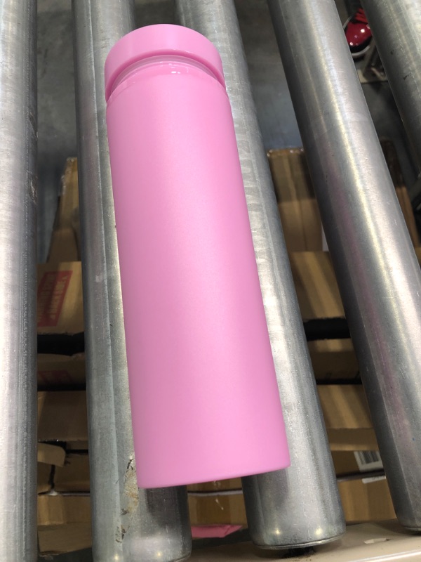 Photo 1 of 24 oz pink plastic bottle  