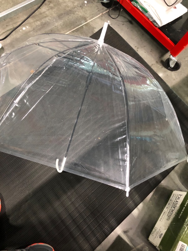 Photo 3 of 2 PACK
Amazon Basics Clear Bubble Umbrella