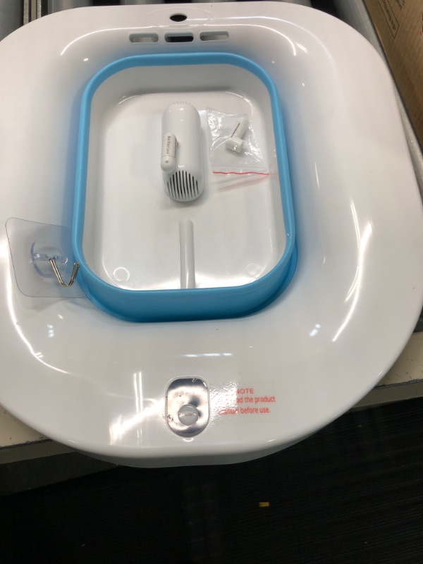 Photo 3 of Electric Sitz Bath- Foldable Postpartum Care Basin, Sitz Bath Tub for Soothes and Cleanse Vagina & Anal, Hemorrhoids and Perineum Treatment, Suitable for Maternity, Pregnant Women, Elderly (Bubble)