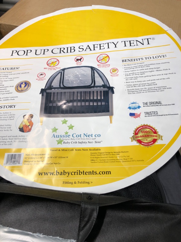 Photo 1 of Best Baby Crib Safety Net Tent Tried And Tested Safe And Secure Proven To.