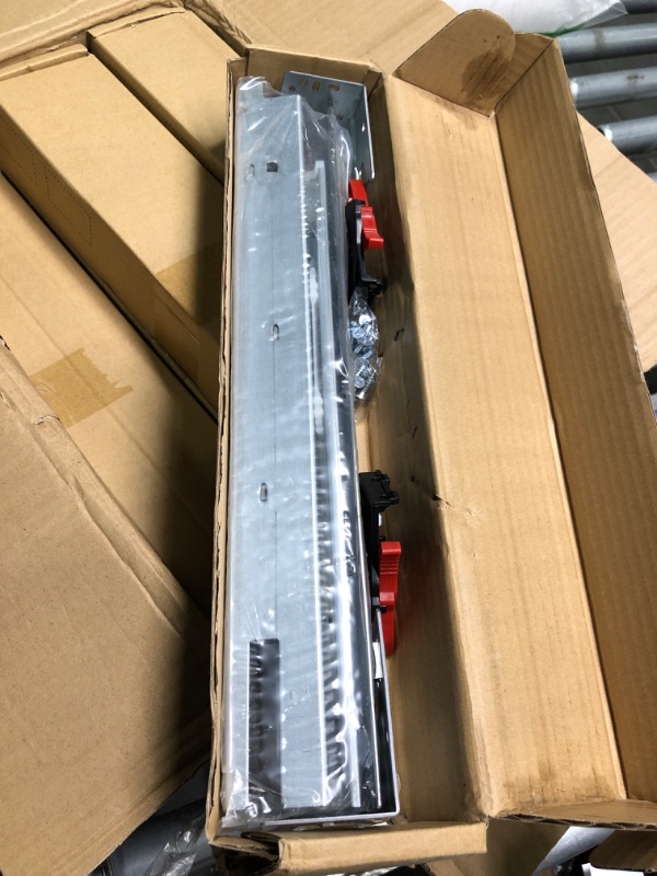 Photo 3 of 1 Pair of 15 Inch Undermount Soft Close Drawer Slides Full Extension Concealed Drawer Rails with Mounting Screws,3D Locking Device and Brackets