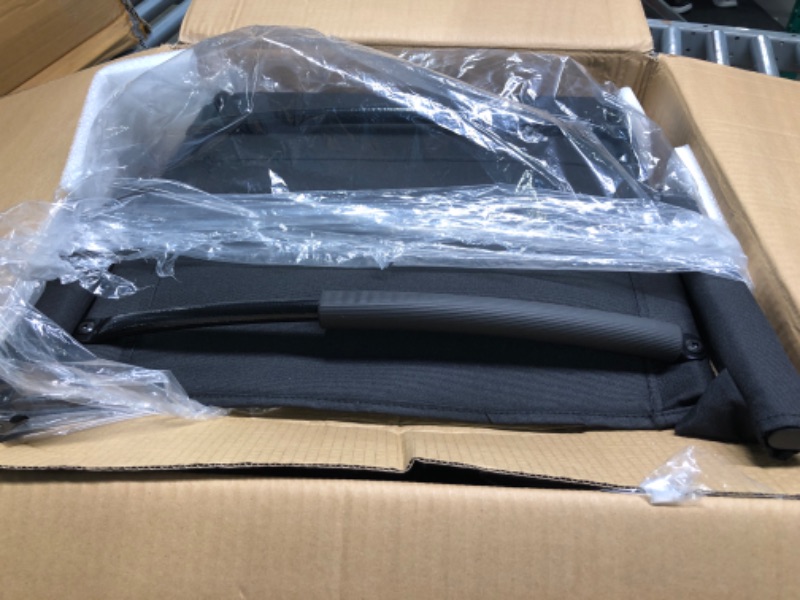 Photo 1 of ADVENOR Portable Stadium Seat with Back Support for Bleacher -2 Pack, Adjuatble 6 Reclining Position, 2 Pockets Thick Padded Cushion Ideal for Basketball Soccer Sport Events Regular Black 2