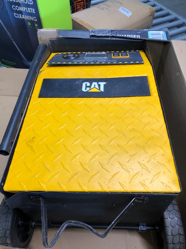 Photo 2 of Cat CBC200EW Professional 40-Amp Rolling Battery Charger and 3-Amp Maintainer with 200-Amp Engine Start