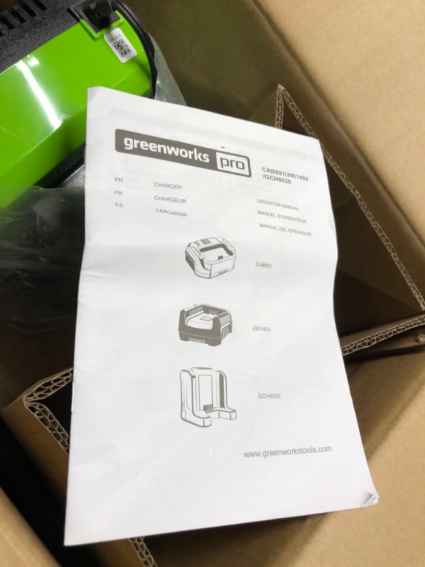 Photo 1 of 18 in. 80-Volt Cordless Brushless Chainsaw (2.0Ah Battery & Charger Included)