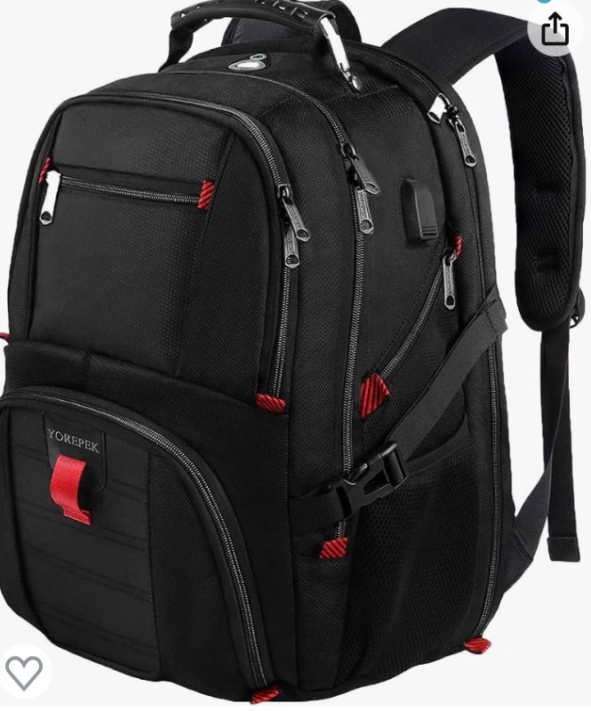 Photo 1 of Travel Backpack, 50L Extra Large Laptop Backpacks for Men 