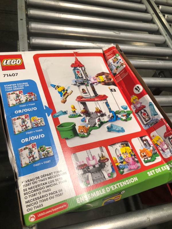 Photo 2 of LEGO Super Mario Cat Peach Suit and Frozen Tower Expansion Set 71407 Building Toy Set for Kids, Boys, and Girls Ages 7+ (494 Pieces) FrustrationFree Packaging