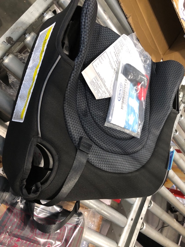 Photo 3 of Graco® TurboBooster® LX Backless Booster with Affix Latch | Backless Booster Seat for Big Kids Transitioning to Vehicle Seat Belt, Rio