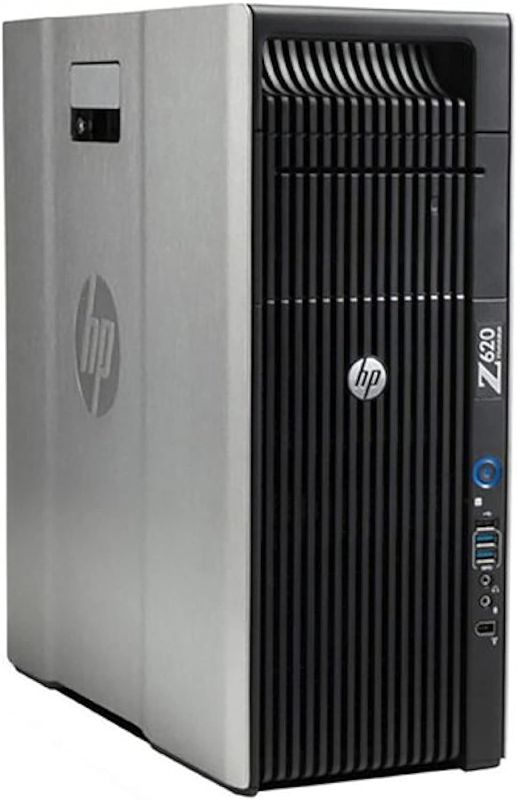 Photo 1 of HP Z620 Workstation 2X Intel Xeon E5-2670 2.6GHz 16-Cores Total 96GB RAM No Hard Drive NVIDIA Quadro 600 No OS (Renewed)
