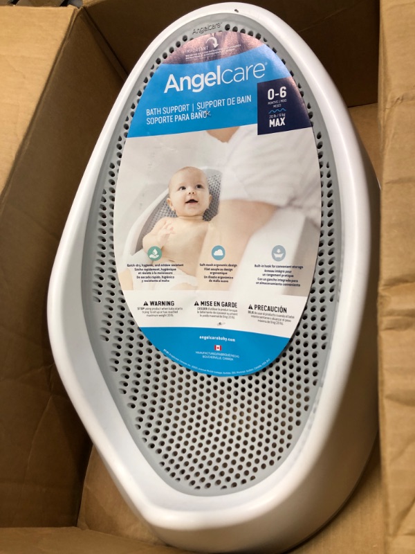 Photo 1 of Angelcare Baby Bath Support (Grey) | Ideal for Babies Less than 6 Months Old