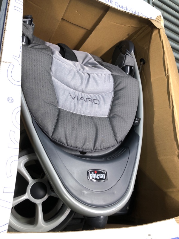Photo 1 of Chicco Viaro Quick-Fold Stroller - Graphite | Grey