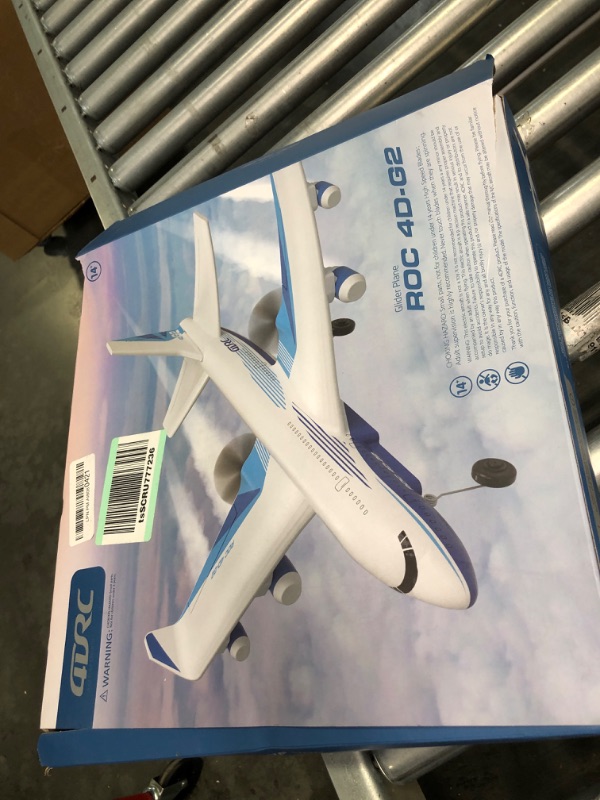 Photo 1 of 4DRC RC Plane,G2 Remote Control Jet Airplane for Beginners Adult,Ready to Fly Airplane with One Key Aerobatic,LED Light,4-Axis Fighter Jet,2.4Ghz Plane for Kids Boys Girls Beginner,2 Battery