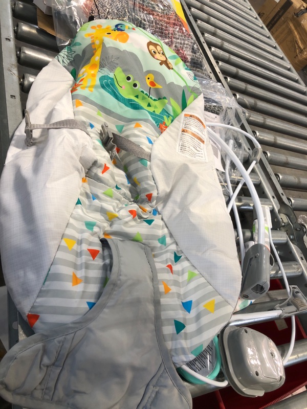 Photo 1 of Bright Starts Wild Vibes Infant to Toddler Rocker with Vibrations, Unisex, Newborn +